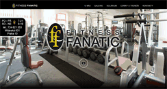 Desktop Screenshot of fitness-fanatic.cz